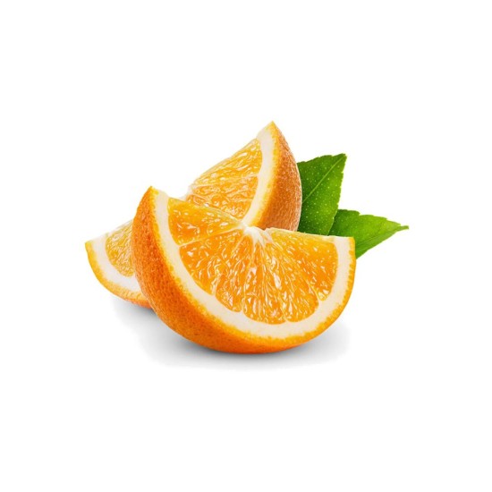 Organic Orange Juicy With The Leaf